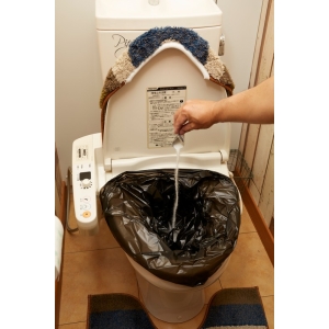旭電機化成 抗菌消臭緊急トイレ10回分 処理袋セット 抗菌消臭緊急トイレ10回分 処理袋セット ABO-2710A 画像3