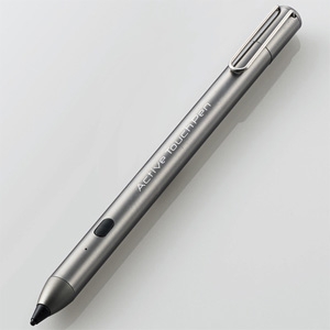 ELECOM アクティブタッチペン 電池式 極細ペン先1.5mm アクティブタッチペン 電池式 極細ペン先1.5mm P-TPACST01BK