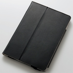 ELECOM ソフトレザーカバー 手帳型 iPad mini 2019年モデル・iPad mini 4用 2アングルスタンド TB-A19SPLFBK