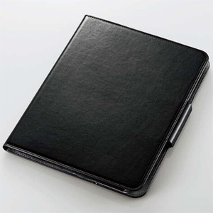 ELECOM ソフトレザーケース 手帳型 iPad Air10.9インチ(第4世代)用 360度回転スタンド マグネットフラップ ブラック TB-A20M360BK