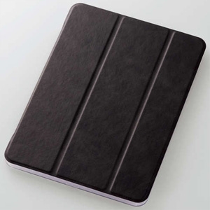 ELECOM ソフトレザーフラップケース 手帳型 iPad Pro 11インチ 第3世代 2021年モデル/2020年春モデル用 超薄型・軽量設計 背面クリアタイプ 2アングルスタンド マグネットフラップ TB-A20PMWVBK