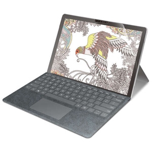 ELECOM ペーパーライクフィルム Surface Go 3・Surface Go 2・Surface Go用 ケント紙タイプ 反射防止タイプ TB-MSG20FLAPLL