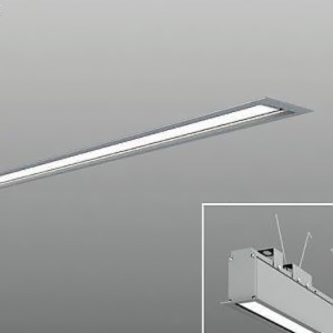DAIKO LEDラインベースライト 《ARCHI TRACE》 ボルト取付専用 埋込形 単体 調光タイプ L1800mm 白色 LZY-93274NS