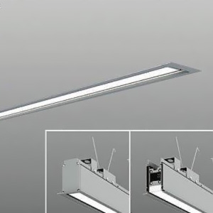 DAIKO LEDラインベースライト 《ARCHI TRACE》 ボルト取付専用 埋込形 連結(端部) 調光タイプ L1800mm 昼白色 LZY-93275WS