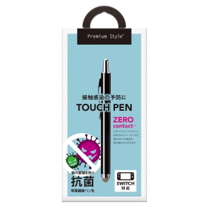 PGA ノック式タッチペン ブラック ノック式タッチペン ブラック PG-TPEN21BK 画像2