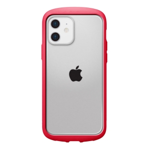 PGA iPhone 12/12 Pro用 ガラスタフケース ラウンドタイプ レッド iPhone 12/12 Pro用 ガラスタフケース ラウンドタイプ レッド PG-20GGT02RD 画像4