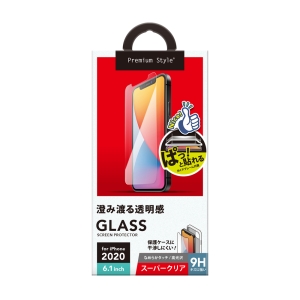 PGA iPhone 12/12 Pro用 治具付き 液晶保護ガラス スーパークリア iPhone 12/12 Pro用 治具付き 液晶保護ガラス スーパークリア PG-20GGL01CL 画像2