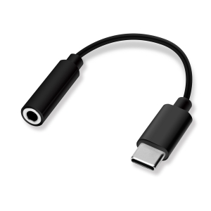PGA 3.5mmイヤホン変換アダプタ for USB Type-C ブラック 3.5mmイヤホン変換アダプタ for USB Type-C ブラック PG-35CCN01BK