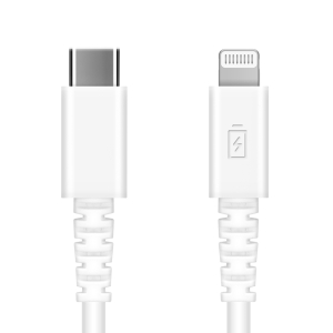 PGA 【生産完了品】充電/通信 やわらかケーブル USB-CtoLightning 1.2m ホワイト 充電/通信 やわらかケーブル USB-CtoLightning 1.2m ホワイト PG-YWLC12WH 画像3