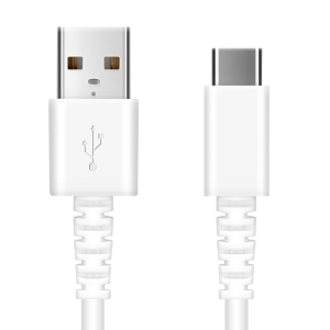 PGA 充電/通信 やわらかケーブル USB-AtoUSB-C 0.5m ホワイト 充電/通信 やわらかケーブル USB-AtoUSB-C 0.5m ホワイト PG-YWCA05WH 画像3