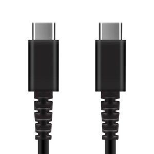 PGA 充電/通信 やわらかケーブル USB-CtoUSB-C 0.5m ブラック 充電/通信 やわらかケーブル USB-CtoUSB-C 0.5m ブラック PG-YWCC05BK 画像3