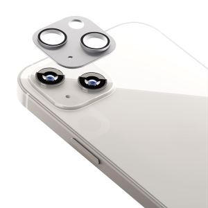 PGA iPhone 13 mini用 カメラレンズプロテクター シルバー iPhone 13 mini用 カメラレンズプロテクター シルバー PG-21JCLG03SV