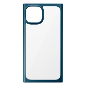 PGA iPhone 13用 ガラスタフケース スクエアタイプ ネイビー iPhone 13用 ガラスタフケース スクエアタイプ ネイビー PG-21KGT08NV 画像3