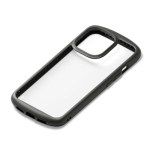 PGA 【生産完了品】iPhone 13 Pro用 ガラスタフケース ラウンドタイプ ブラック PG-21NGT01BK