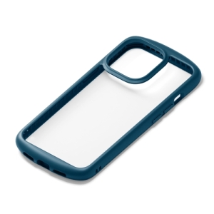 PGA iPhone 13 Pro用 ガラスタフケース ラウンドタイプ ネイビー iPhone 13 Pro用 ガラスタフケース ラウンドタイプ ネイビー PG-21NGT04NV