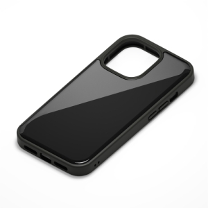 PGA iPhone 13 Pro用 ハイブリッドタフケース ブラック PG-21NPT01BK