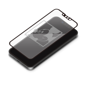 PGA iPhone 13/13 Pro用 抗菌液晶全面保護ガラス [ミッキーマウス] PG-DGL21K01MKY
