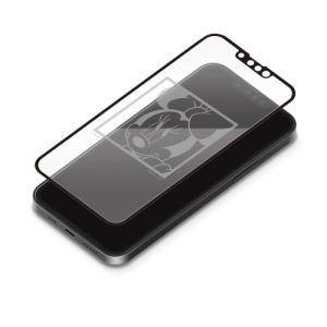PGA iPhone 13/13 Pro用 抗菌液晶全面保護ガラス [ミニーマウス] PG-DGL21K02MNE