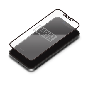 PGA iPhone 13/13 Pro用 抗菌液晶全面保護ガラス [マーベル ロゴ] iPhone 13/13 Pro用 抗菌液晶全面保護ガラス [マーベル ロゴ] PG-DGL21K07MVL