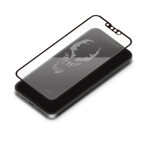 PGA iPhone 13/13 Pro用 抗菌液晶全面保護ガラス [ヴェノム] PG-DGL21K08VEN