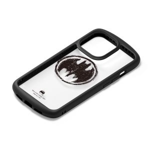 PGA iPhone 13用 ガラスタフケース [バットマン] PG-WGT21K02BAT