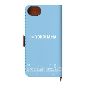 PGA 【生産完了品】横浜DeNAベイスターズ iPhone SE2/8/7/6s/6用PUレザーフリップカバー [スターマン/ヨコハマ] 横浜DeNAベイスターズ iPhone SE2/8/7/6s/6用PUレザーフリップカバー [スターマン/ヨコハマ] PG-YDB20MFP03ST 画像4