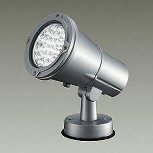 DAIKO LEDスポットライト 防雨形 LZ4 CDM-T70W相当 非調光 配光角13° 白色 シルバー LZW-60715NSE
