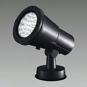DAIKO LEDスポットライト 防雨形 LZ4 CDM-T70W相当 非調光 配光角35° 電球色 ブラック LZW-60716YBE