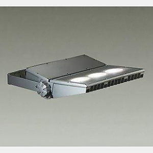 DAIKO LEDウォールスポットライト 防雨形 メタルハライドランプ250W相当 非調光 昼白色 シルバー LZW-91344WSE