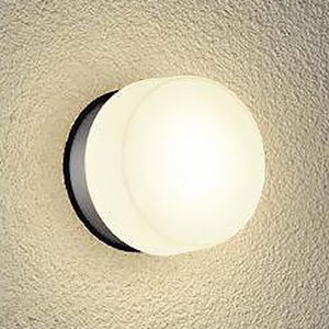 DAIKO 【生産完了品】LEDブラケットライト 防雨・防湿形 一般浴室用 白熱灯60W相当 非調光 電球色 シルバー LZW-90454YSE