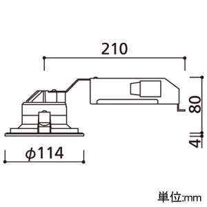 オーデリック 【生産完了品】LEDダウンライト R15 クラス2 高気密SB形 白熱灯器具60Wクラス LED一体型 電球色〜昼光色 Bluetooth&reg;調光・調色 拡散配光 埋込穴φ100 ブラック LEDダウンライト R15 クラス2 高気密SB形 白熱灯器具60Wクラス LED一体型 電球色〜昼光色 Bluetooth&reg;調光・調色 拡散配光 埋込穴φ100 ブラック OD361140BCR 画像2