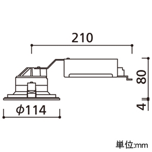 オーデリック 【生産完了品】LEDダウンライト R15 クラス2 高気密SB形 白熱灯器具100Wクラス LED一体型 電球色〜昼光色 LC-FREE調光・調色 拡散配光 埋込穴φ100 オフホワイト LEDダウンライト R15 クラス2 高気密SB形 白熱灯器具100Wクラス LED一体型 電球色〜昼光色 LC-FREE調光・調色 拡散配光 埋込穴φ100 オフホワイト OD261225R 画像2