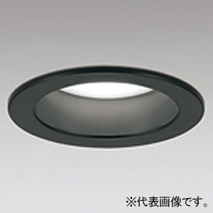 オーデリック LEDベースダウンライト R15 クラス2 高気密SB形 白熱灯器具100Wクラス LED一体型 温白色 非調光タイプ 拡散配光 埋込穴φ75 ブラック OD361045R