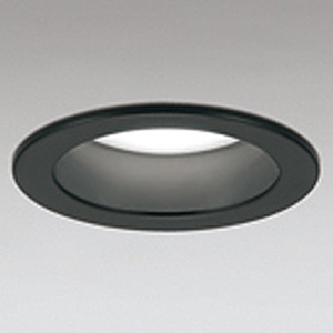 オーデリック LEDベースダウンライト 小型 R15 クラス2 高気密SB形 白熱灯器具40Wクラス LED一体型 昼白色 非調光タイプ 拡散配光 埋込穴φ75 ブラック OD361067R