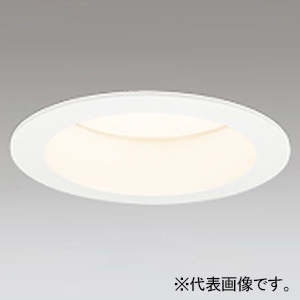 オーデリック LEDベースダウンライト M形(一般型) FHT24Wクラス LED一体型 電球色 非調光タイプ 配光角82° 埋込穴φ100 オフホワイト XD457123