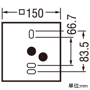 オーデリック LEDダウンライト ≪FLAT PLATE≫ 角型 R15 クラス2 白熱灯器具100Wクラス LED一体型 電球色〜昼光色 Bluetooth&reg;調光・調色 配光角113°壁面・天井面・傾斜面取付兼用 ブラック LEDダウンライト ≪FLAT PLATE≫ 角型 R15 クラス2 白熱灯器具100Wクラス LED一体型 電球色〜昼光色 Bluetooth&reg;調光・調色 配光角113°壁面・天井面・傾斜面取付兼用 ブラック OL291396BR 画像2