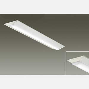 DAIKO LED長形ベースライト 40形 直付形 幅230mmリニューアルサイズ 一般用 6900lmクラス FHF32形高出力型×2灯相当 非調光 昼白色 LZB-92586XW+LZA-92824W