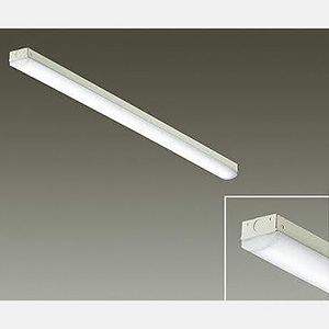 DAIKO LED長形ベースライト 40形 直付形 幅70mm 一般用 4000lmクラス FLR40形×2灯相当 非調光 白色 LZB-92584XW+LZA-92822N