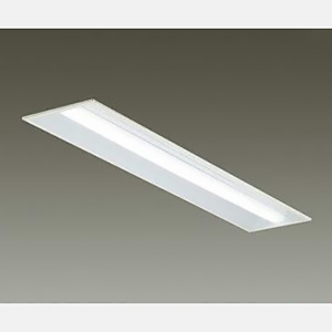 DAIKO LED長形ベースライト 40形 埋込形 幅220mm 一般用 3200lmクラス FHF32形高出力型×1灯相当 調光 白色 LZB-92589XW+LZA-92816N