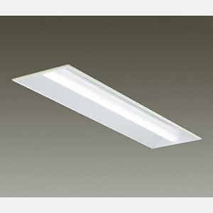 DAIKO LED長形ベースライト 40形 埋込形 幅300mm 一般用 4000lmクラス FLR40形×2灯相当 非調光 温白色 LZB-92590XW+LZA-92822A