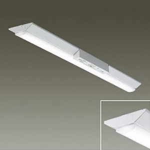 DAIKO 非常用LED長形ベースライト 40形 直付形 幅150mm 6900lmクラス FHF32形高出力型×2灯相当 非調光 白色 LZE-93061XW+LZA-92824N
