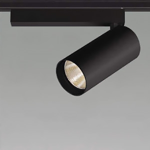 コイズミ照明 LEDシリンダースポットライト プラグタイプ 2000lmクラス HID35W相当 調光 配光角17° 電球色(2700K) 黒 XS704805BA