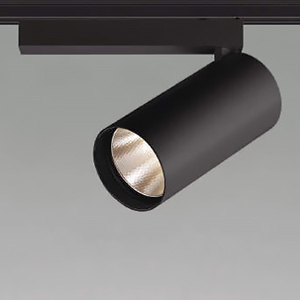 コイズミ照明 LEDシリンダースポットライト プラグタイプ 3500lmクラス HID70W相当 非調光 配光角15° 電球色(3000K) 黒 XS701801BL