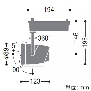 コイズミ照明 【生産完了品】LEDリフレクタースポットライト プラグタイプ 2500lmクラス HID50W相当 非調光 配光角15° 電球色 LEDリフレクタースポットライト プラグタイプ 2500lmクラス HID50W相当 非調光 配光角15° 電球色 XS51989 画像2