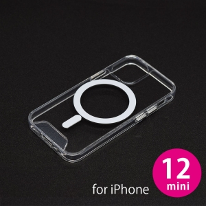 日本トラストテクノロジー iPhone12 mini用 MagSafe対応ケース iPhone12 mini用 MagSafe対応ケース PCTPUMG12MINI 画像3