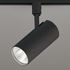 オーデリック LEDスポットライト プラグタイプ R15 クラス2 白熱灯器具100W相当 LED一体型 電球色・昼白色 光色切替調光 ワイド配光 レール取付専用 ブラック OS256555R