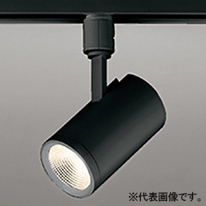 オーデリック LEDスポットライト プラグタイプ R15 クラス2 白熱灯器具60W相当 LED一体型 電球色 連続調光タイプ ミディアム配光 レール取付専用 ブラック OS256518R