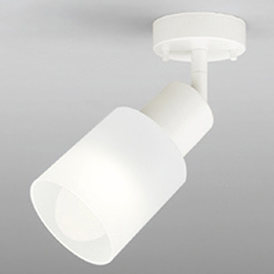 オーデリック LEDスポットライト フレンジタイプ R15 クラス2 白熱灯器具100W相当 LED電球一般形 口金E26 電球色 非調光タイプ 拡散配光 オフホワイト OS047261LR