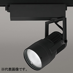 オーデリック LEDスポットライト 生鮮用 プラグタイプ C1650 JDR75Wクラス LED一体型 非調光タイプ 拡散配光 電源装置付属 レール取付専用 マットブラック XS412178