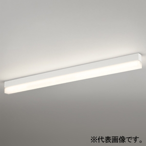 オーデリック LEDベースライト ≪SOLID LINE SLIM≫ 直付型 R15 クラス2 高光束タイプ 900mmタイプ FLR40W×2灯相当 LEDユニット型 電球色 非調光タイプ オフホワイト OL291574R1E